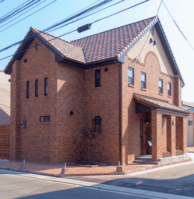 外観に個性がある家 レンガのお家 ネクストホーム